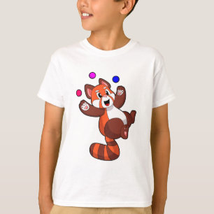 Camiseta Panda vermelha no Juggle Circus.PNG