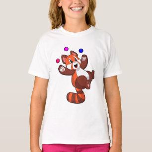 Camiseta Panda vermelha no Juggle Circus.PNG