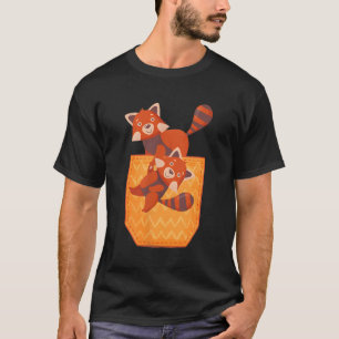 Camiseta Panda Vermelha Pandindo Panteras Vermelhas Animal