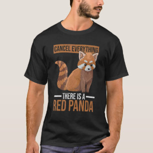 Camiseta Panda Vermelha Por Um Panda Vermelho