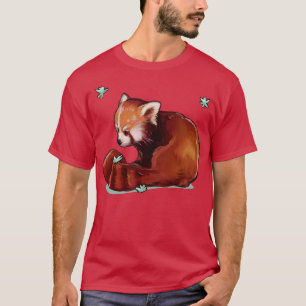 Camiseta Panda Vermelha que é muito bonita