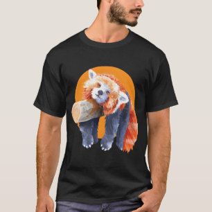 Camiseta Panda Vermelha Vermelha Panda Vermelha Panda Verme