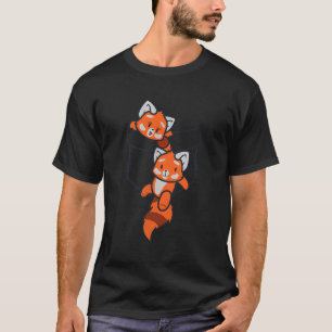 Camiseta Panda Vermelha Vermelha Panda Vermelha Panda Verme
