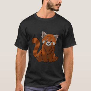 Camiseta Panda Vermelha Vermelha Pandas