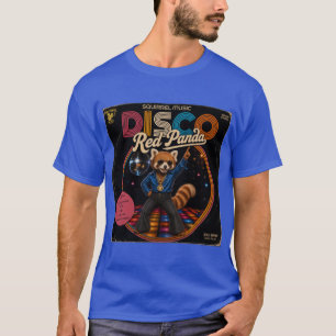 Camiseta Panda Vermelho Disco