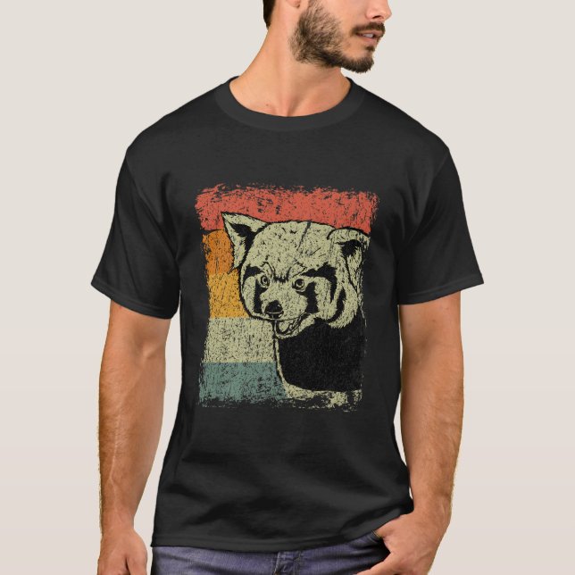 Camiseta Panda Vermelho Panda Vermelho (Frente)
