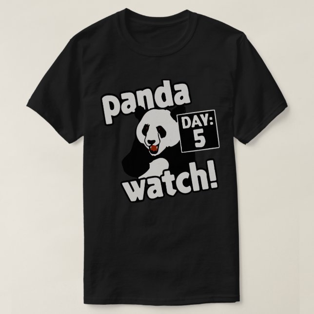 Camiseta Panda Watch (Frente do Design)