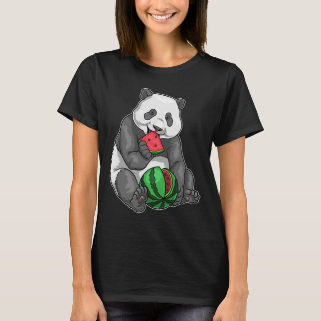 Camiseta Panda Watermelon (Frente)