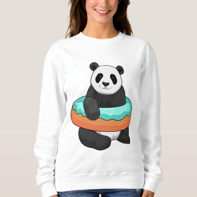 Camiseta Panda with Donut (Frente)