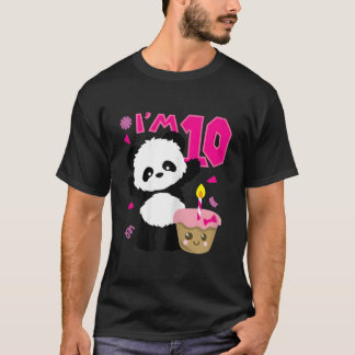 Camiseta Panda With Kawaii Cake 10 Py