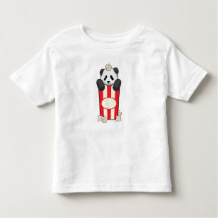 Camiseta Panda with Popcorn