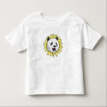 Camiseta Panda with Sunflower<br><div class="desc">This design is the perfect gift for a birthday,  Christmas and other celebrations. It is suitable for women,  men and kids.</div>