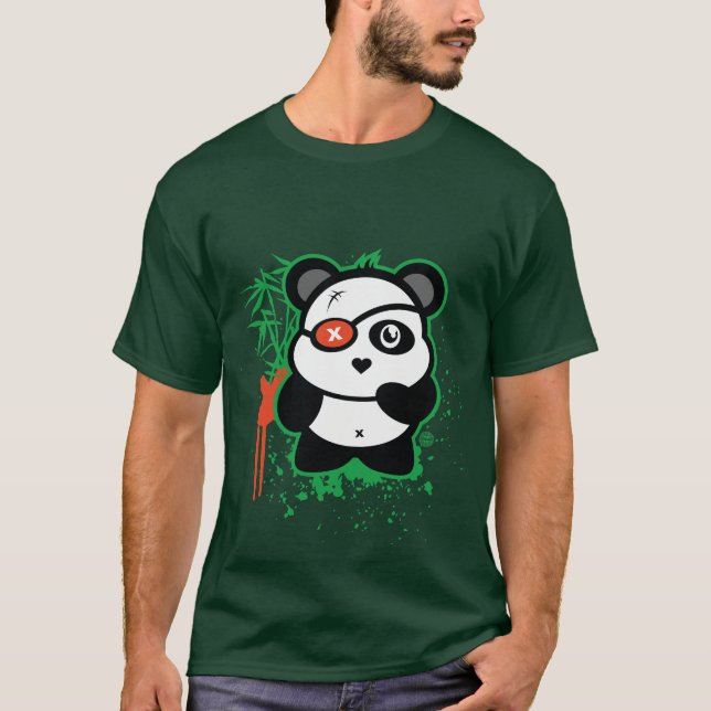 Camiseta Panda X (Frente)