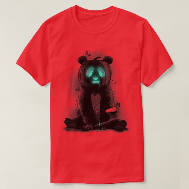 Camiseta PANDALOWEEN Classic TShirt (Frente do Design)
