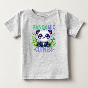 Camiseta Pandâmica Cuteness. Bela animação de Panda