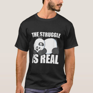 Camiseta Pandas A Luta É Real Panda