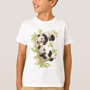Camiseta Pandas bonitos
