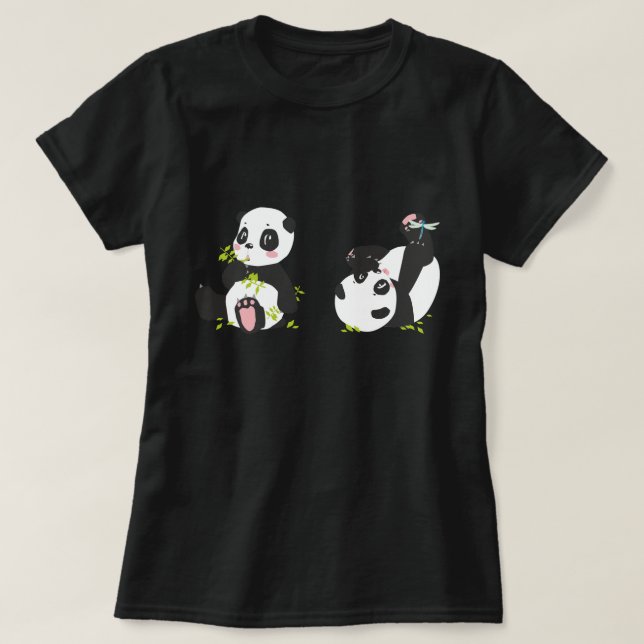 Camiseta Pandas Cuecas (Frente do Design)