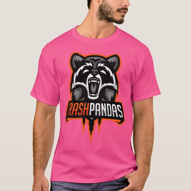 Camiseta Pandas de Lixo da Equipe (Frente)