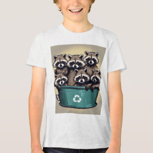 Camiseta Pandas de Lixo: Mestrados das Munchies da Meia-Noi
