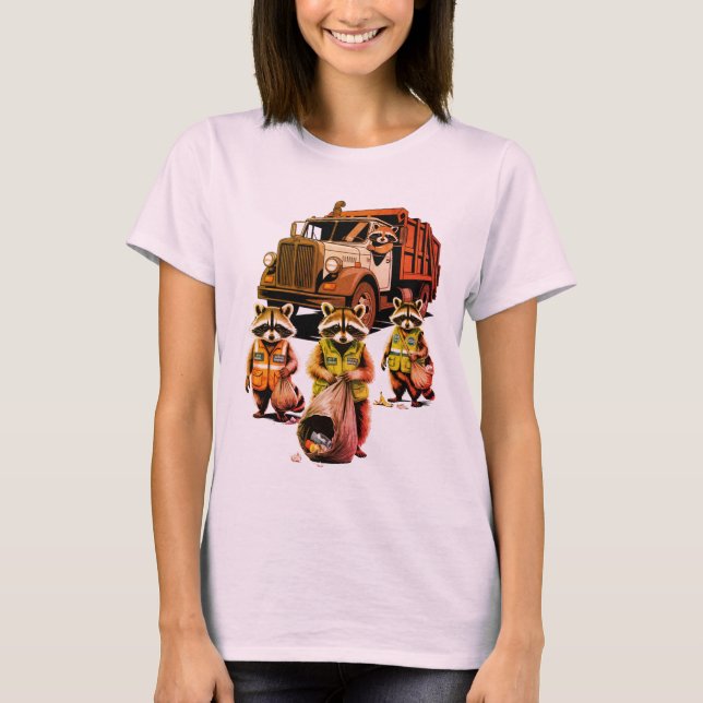 Camiseta Pandas de Lixo: O Quarto do Pandacalypse (Frente)