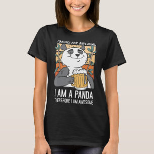 Camiseta Pandas é incrível. Sou Panda Wild Panda Bamboo