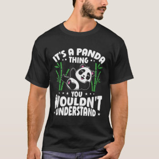 Camiseta Pandas É Uma Coisa De Panda Que Você Não Entenderi