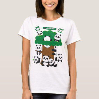 Camiseta Pandas engraçadas