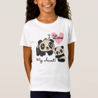 Pandas eu amo minha tia