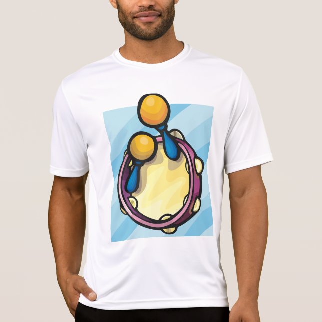 Camiseta Pandeiro E Maracas (Frente)