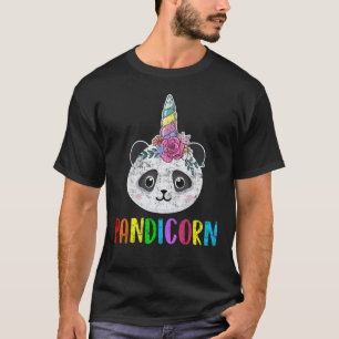 Camiseta Pandicorn Cute Unicorn & Panda Animal