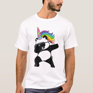 Camiseta Pandicórnio Unicórnio Panda Urso Unicórnios Engraç