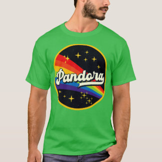 Camiseta Pandora Rainbow No Space Vintage Style