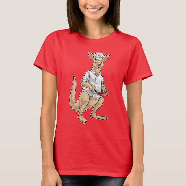 Camiseta Panela de Culinária Canguru (Frente)