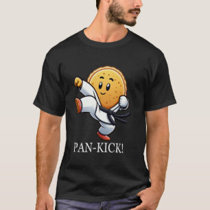 Camiseta Panela de Panqueca Engraçada Clássica de Karatê Ta