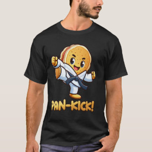 Camiseta Panela De Panqueca Engraçada Clássica Karatê Taekw