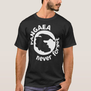 Camiseta Pangaea Nunca Esquece Amantes de Ciências
