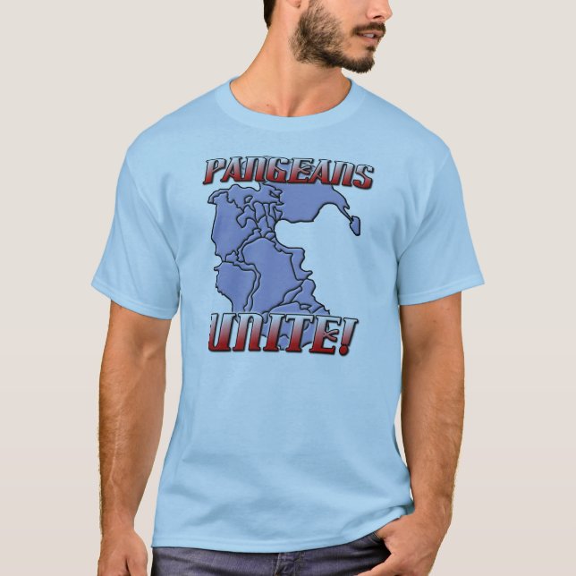 Camiseta Pangea Une Geografia (Frente)