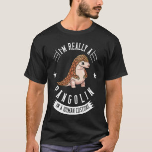 Camiseta Pangolin Cute Salvar A Espécie Ameaçada