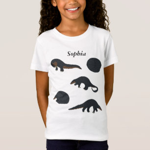 Camiseta Pangolins de barriga negra