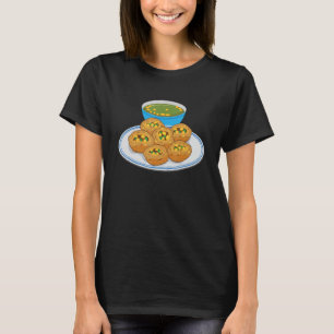 Camiseta Pani Puri Gol Gappa Green Chutney India Paquistão
