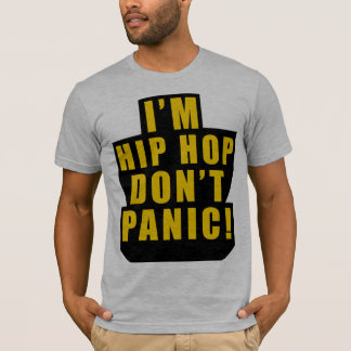CAMISETA PÂNICO DE HIP HOP