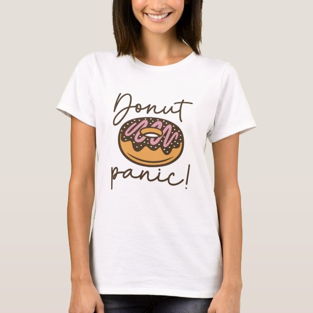 Camiseta Pânico de rosquinha (Frente)