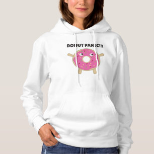 Camiseta Pânico de rosquinha - Pun Engraçado Com Rosquinhas