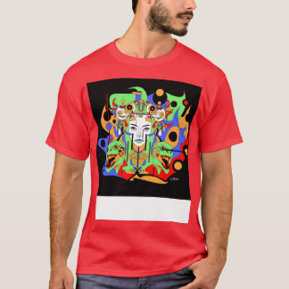 Camiseta paninaro metal loucura na abstrato do ecopop ka