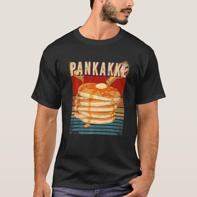 Camiseta Pankakke Retro Pancakes (Frente)