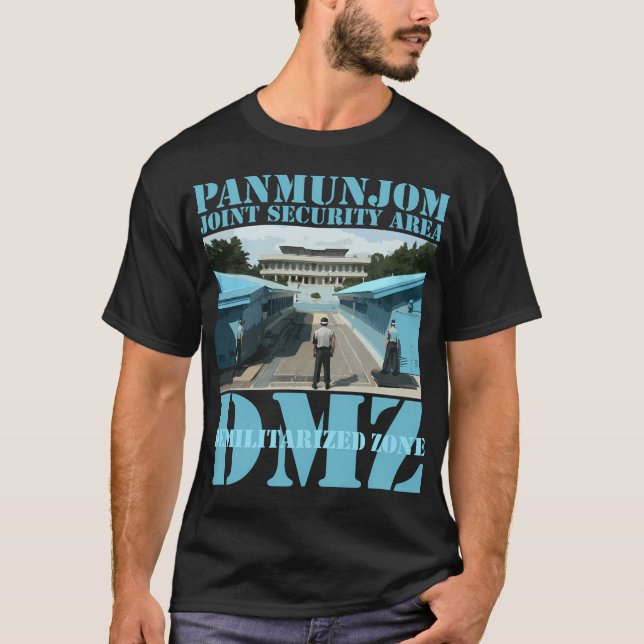 Camiseta Panmunjom Coreia Dmz Zona Desmilitarizada (Frente)