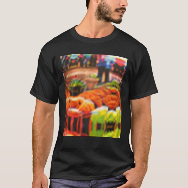 Camiseta Pano de Invisível contra o Padrão Adversário da IA (Frente)