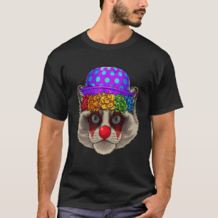 Camiseta Pano de trapo de palhaço engraçado Gato de fantasi