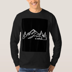 Camiseta Panorama das Montanhas